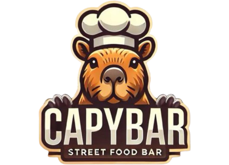Capybar street food bar logo