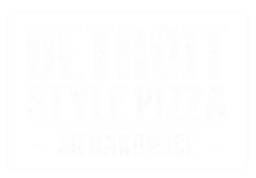 Detroit style pizza logo