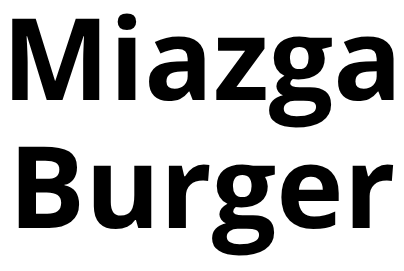 MIAZGA BURGER logo