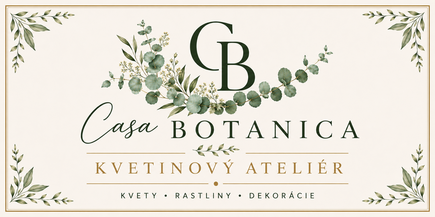 Casa Botanica Kvetinovy Atelier logo