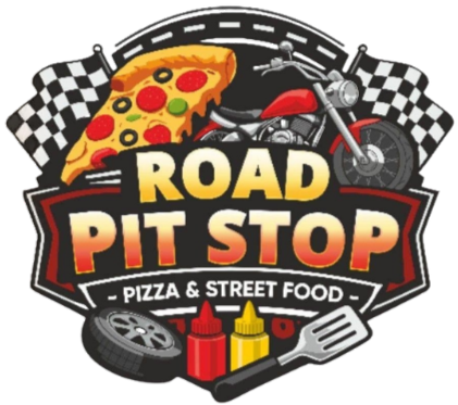 Road Pit Stop Pizza logo