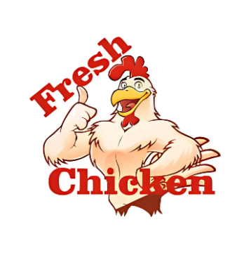 Fresh chicken logo