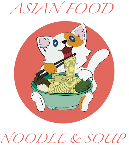 Asian Food Noodle Soup