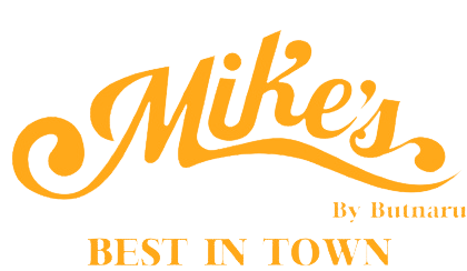Mike's Pizza & Burger logo